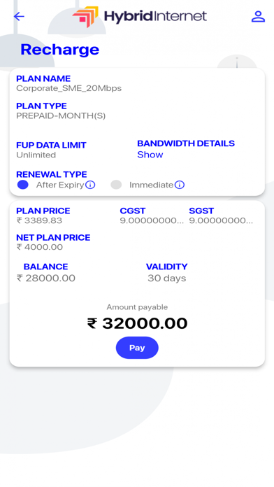 Hybrid Internet Solution Screenshot