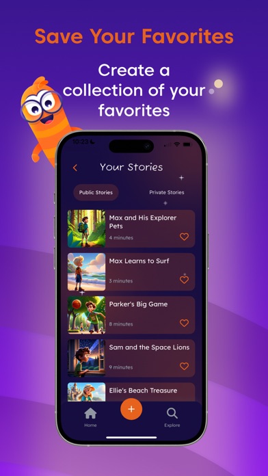 Milo: AI Bedtime Stories Screenshot