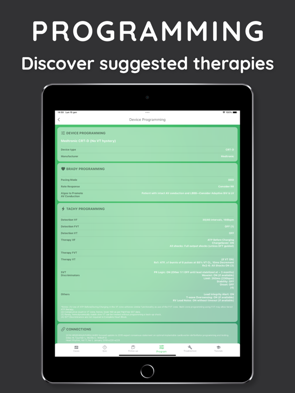 iPacemaker AI Follow-up iPad screenshot 5 - Medical app