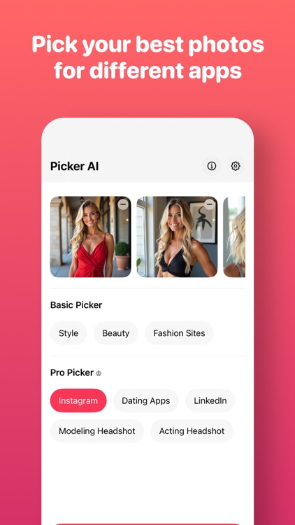 Picker AI - Best Photo Picker