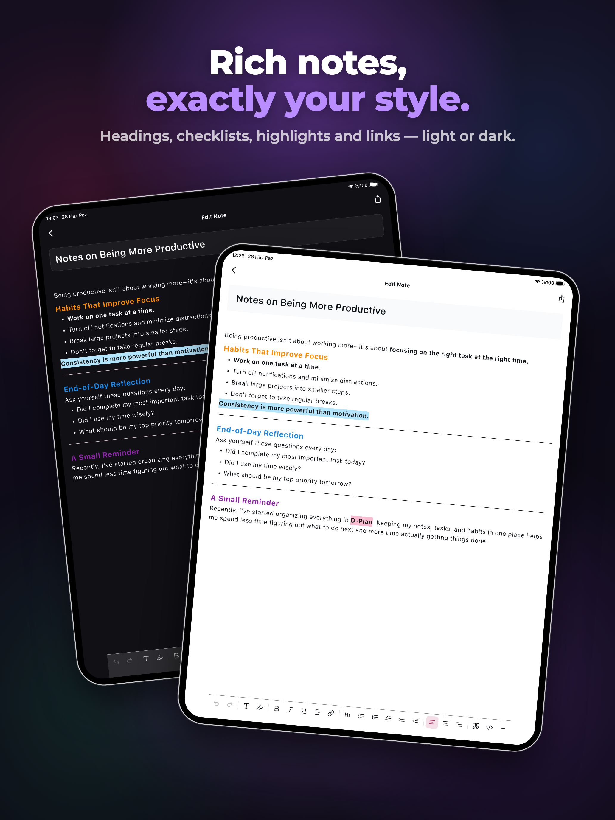 D-Plan: Daily Planner & Tasks screenshot 13