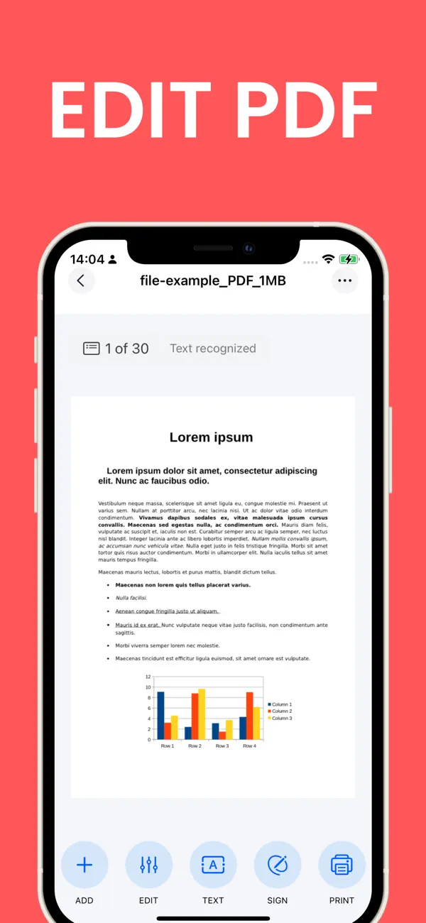 Screenshot #2 pour PDF Scanner - Scan & Edit Docs