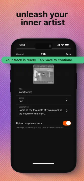 SoundCloud: Screenshot 7 von 8