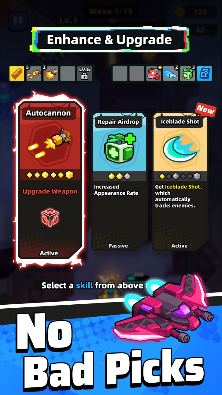 SkyBlitz! iOS Mod IPA screenshot 5 - iOS game interface