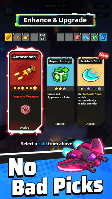 SkyBlitz! iOS Mod IPA screenshot 5 - iOS game interface