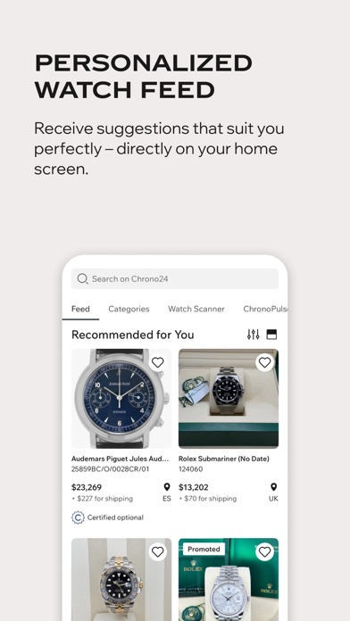 Chrono24 | Luxury Watch Market screenshot