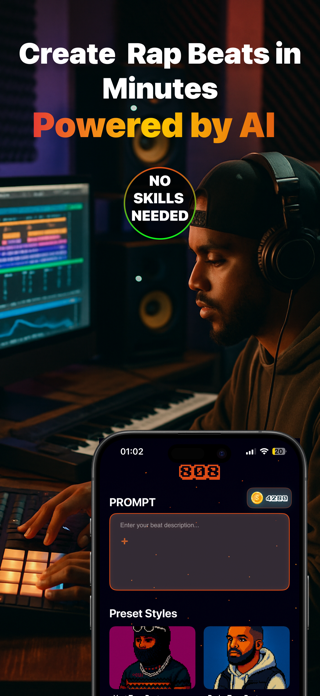 808 : Beat Maker AI Screenshot 1 of 9