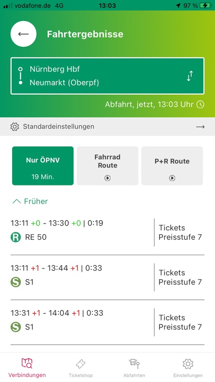 VGN Fahrplan & Tickets