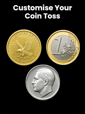 Coin Flip Pro – Heads/Tails iPad screenshot