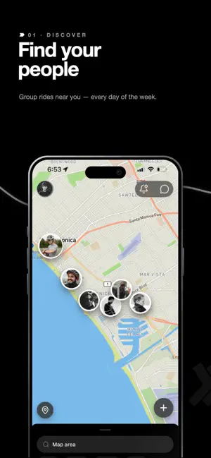 RiderFinder: Cycling Community screenshot 1