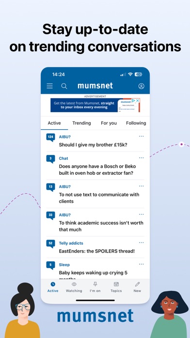 Mumsnet Screenshot