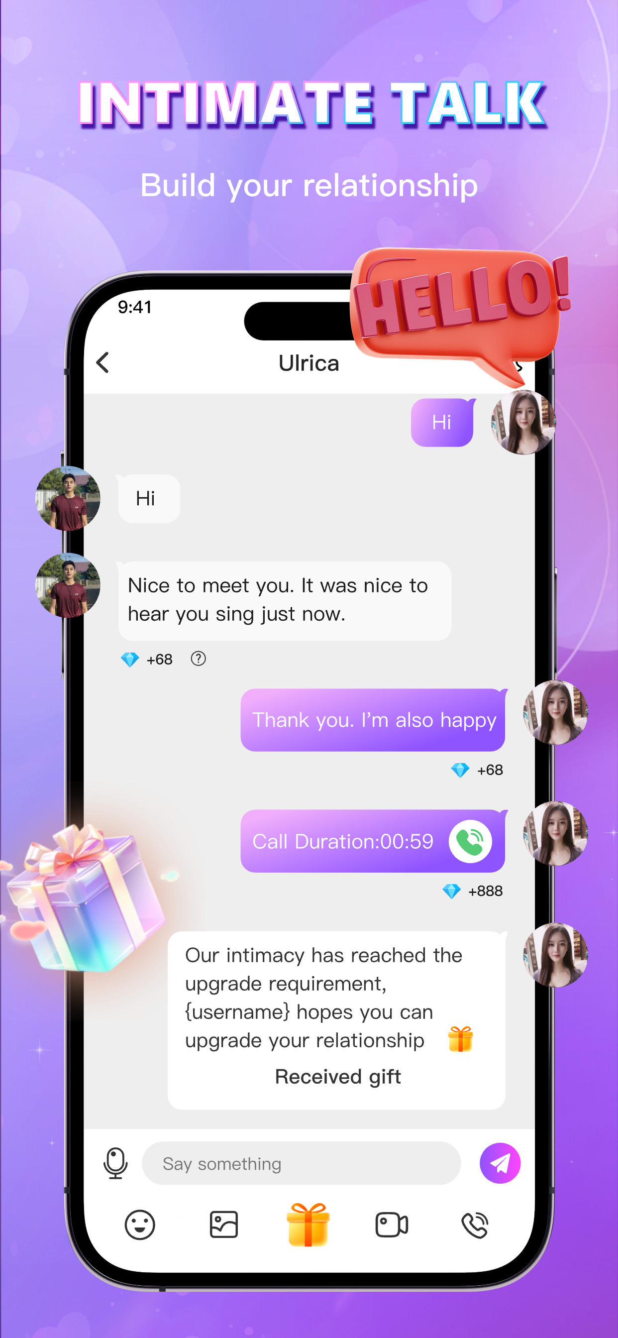 HATI: NGL, Chat, Voice Party screenshot 6