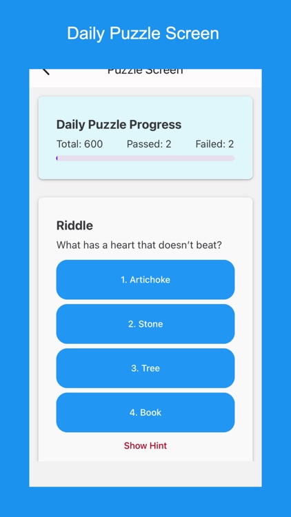BrainTeaser Daily Quest screenshot-3