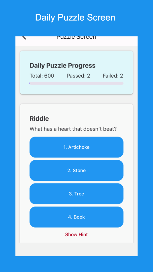 #4. BrainTeaser Daily Quest (iOS) 由: Muhammad Nouman Imran