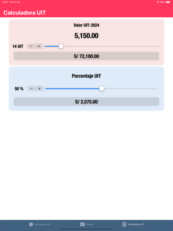 Screenshot #5 pour Calculadora IGV Sunat