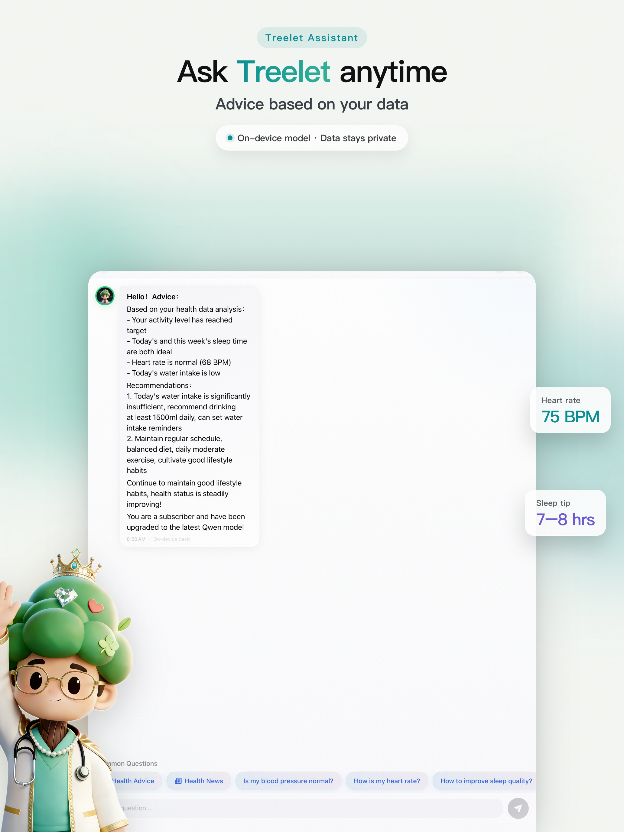 Treelet Health: Blood Pressure screenshot 14