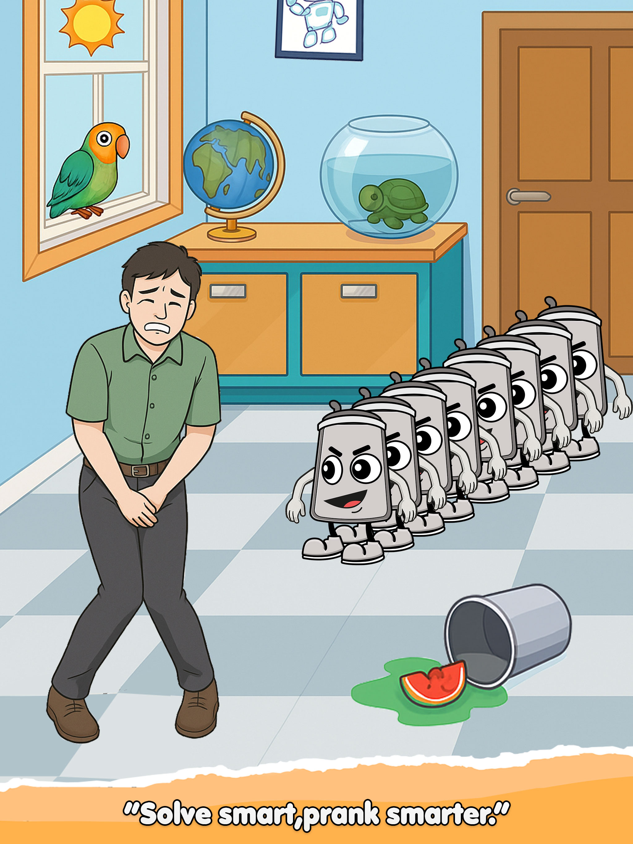 Monster Prank Brain Game
