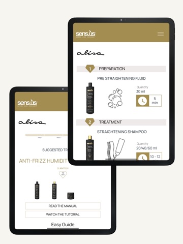 Sensus App iPad screenshot