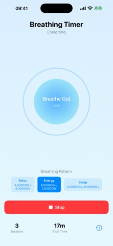 BreathingTimer2 screenshot