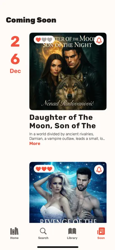 Amora: Novels & Audiobooks screenshot 6 of 7