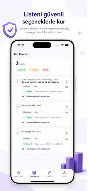 Tercih Simülasyonu iPhone screenshot 1