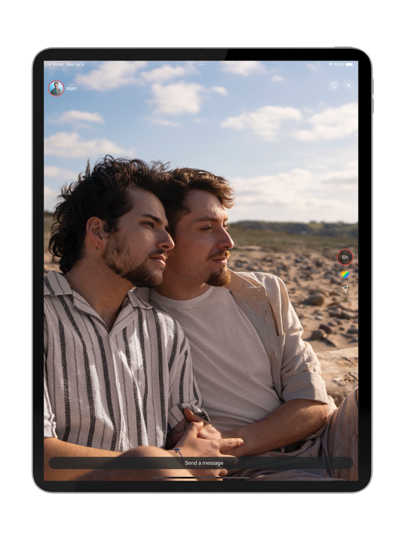 Proudlii - LGBTQ+ Community iPad screenshot 2 - Social Networking app