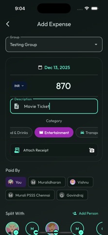 Split Mate: Settle Up Fast screenshot