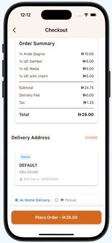 Biryani Palace UAE screenshot