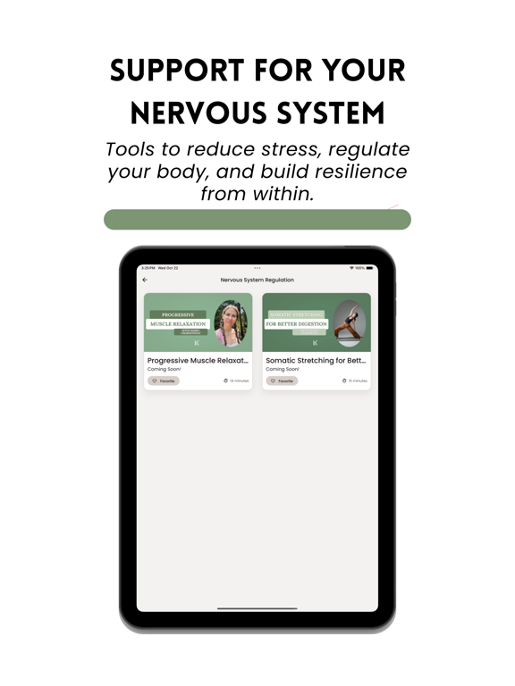 Balance: Fitness for Healing iPad screenshot 4 - Health & Fitness app