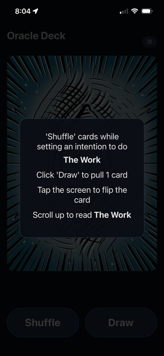 The Work Oracle Deck Screenshot 2 of 5