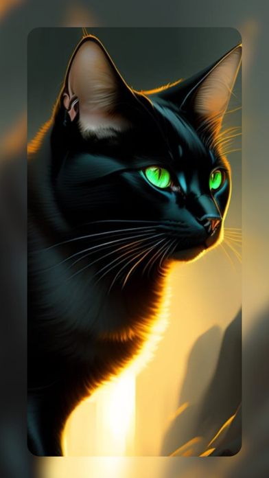 Black Cat Wallpapers Screenshot