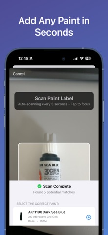 Mini Paint Recipe Manager Screenshot 6 of 6