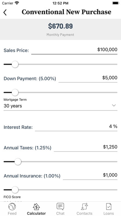 Directors Mortgage Mobile Screenshot