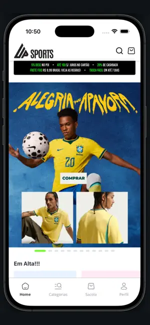 Up Sports screenshot 1