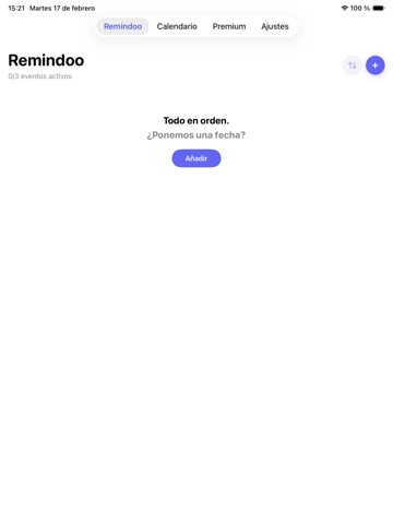 Countdown Timer – Remindoo iPad screenshot