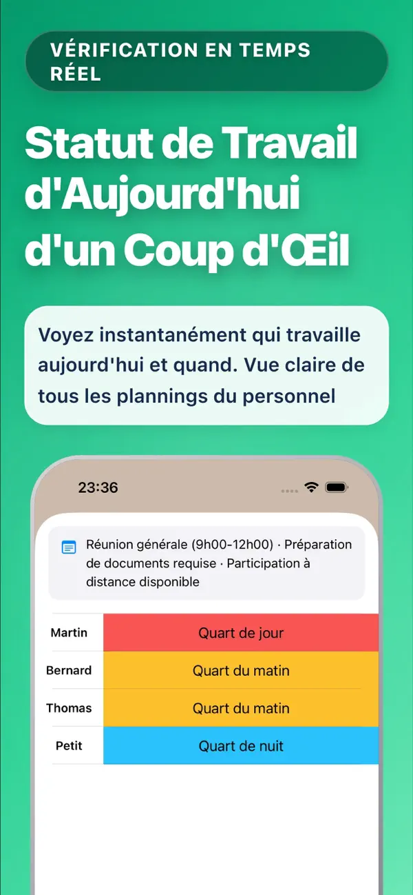 Screenshot #3 pour Shiftas+