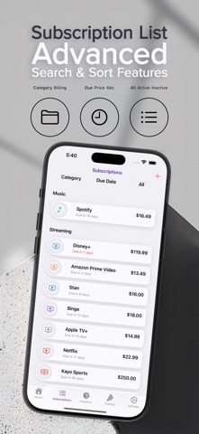 SubCue screenshot