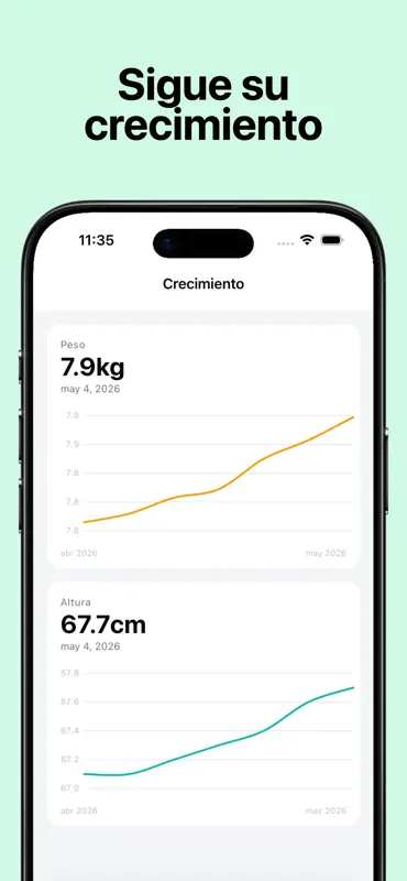 Seguimiento Bebé: Swaddle screenshot 5 of 7