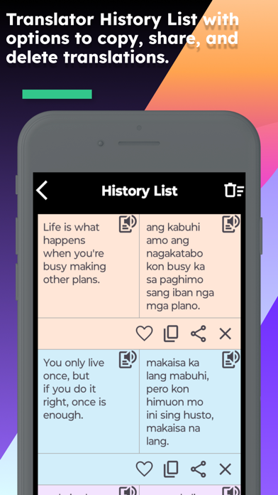 English Hiligaynon Translate screenshot