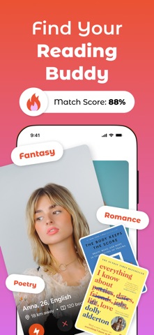 Bookspace: Meet Book Readers iPhone screenshot 2