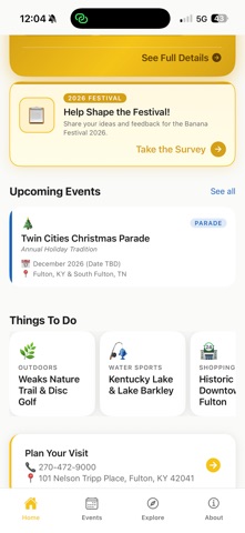 Visit Fulton KY screenshot 1