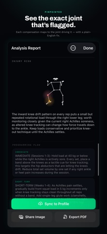 Praxis Motion Lab iPhone screenshot