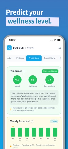Lucidus - Routine Planner iPhone screenshot