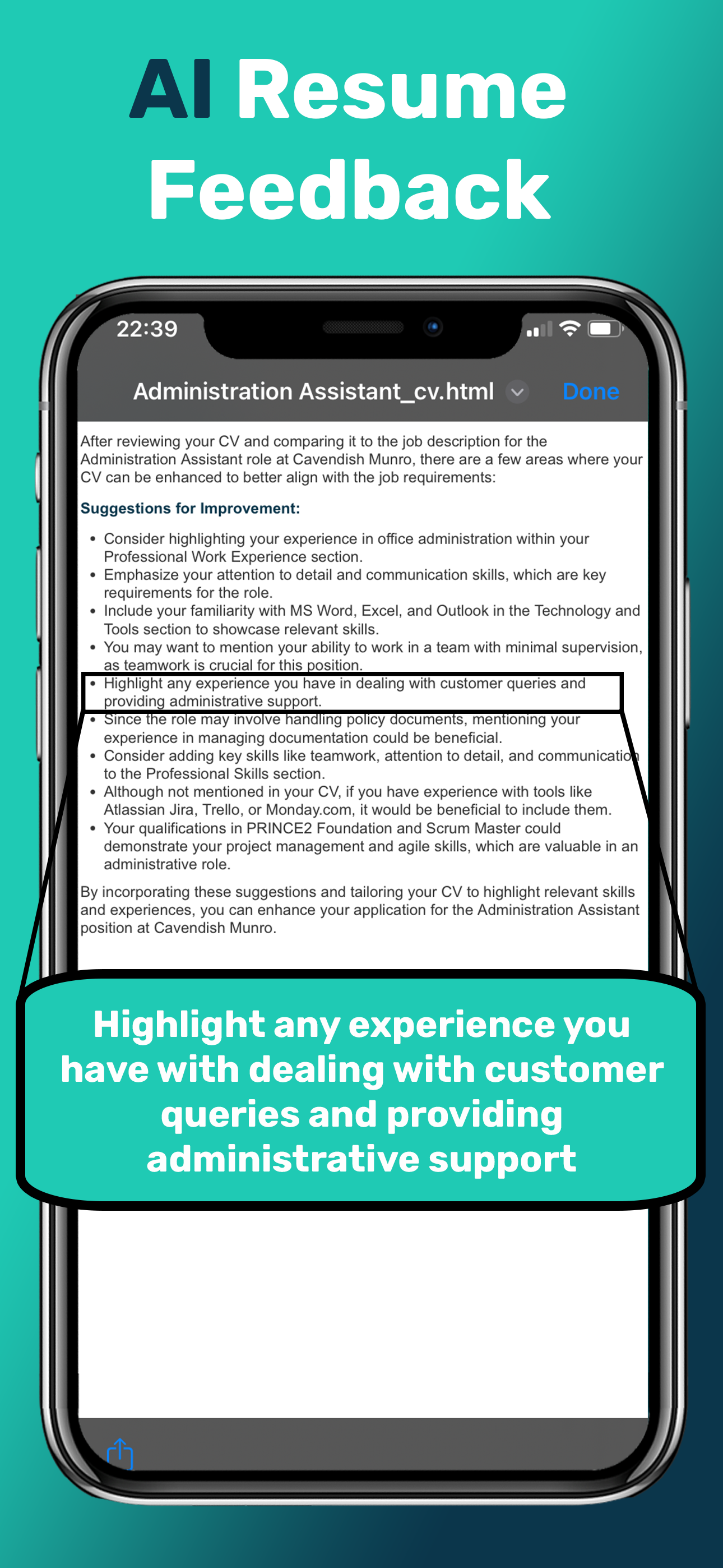 Careeria - AI Job Search Coach screenshot 8