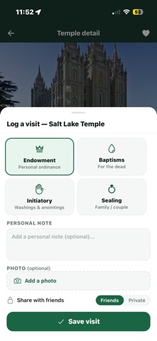 My Temple Tracker Screenshot 5 of 6