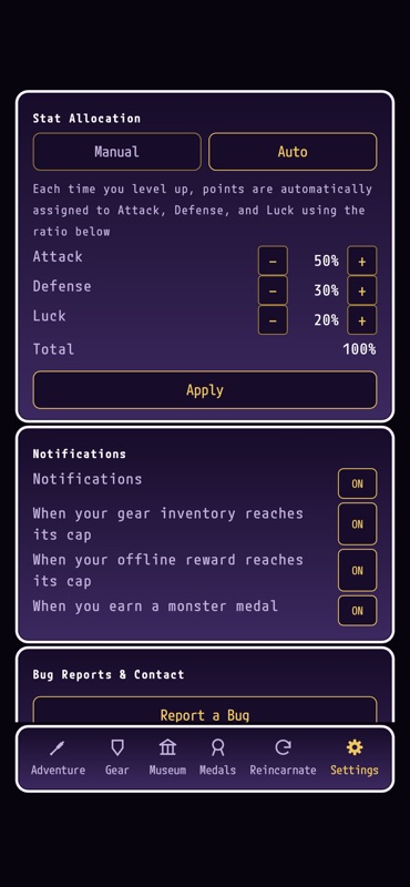グラインドクロール：放置系ハクスラRPG screenshot 7