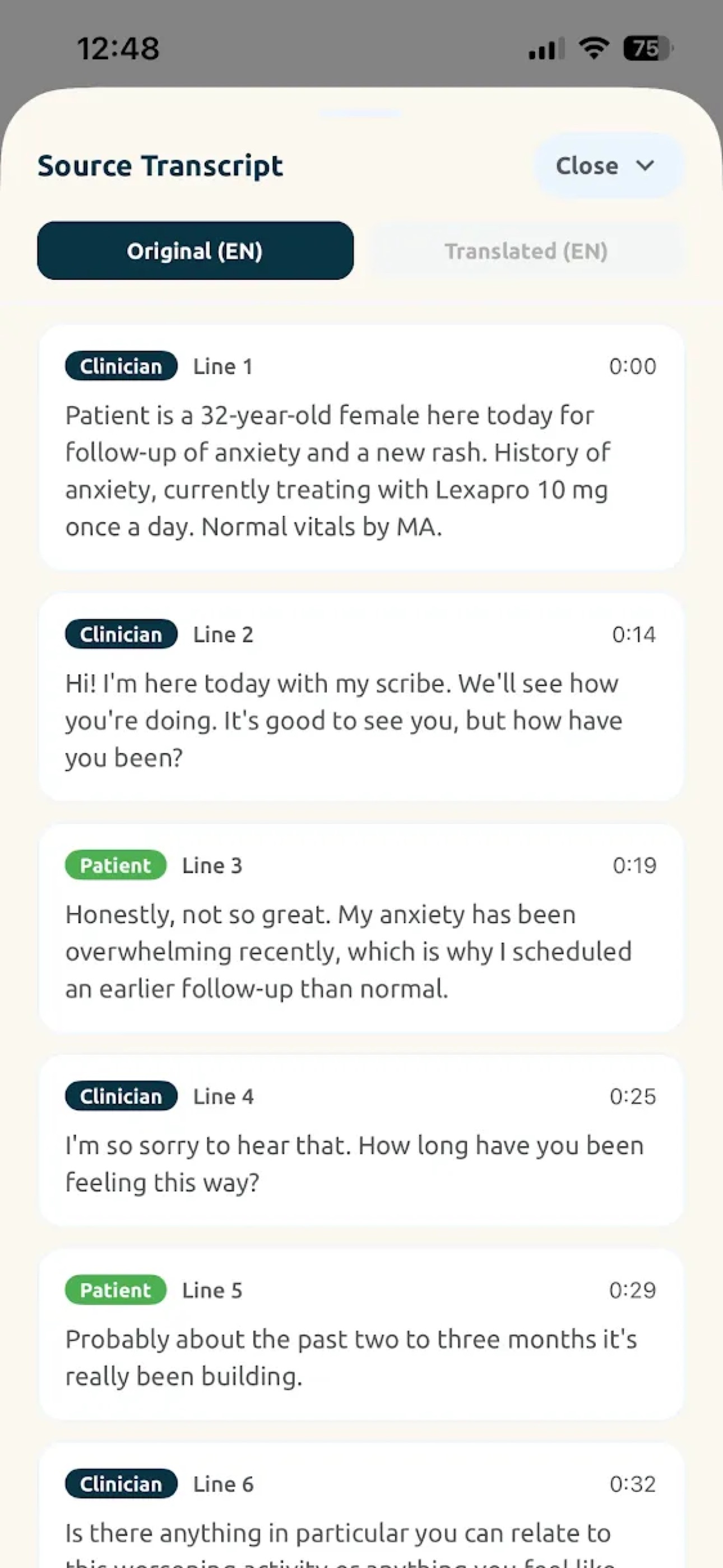Screenshot 3 of ScribeX CIP