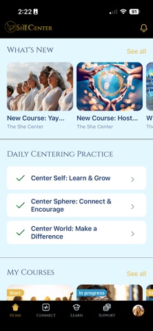 The She Center screenshot