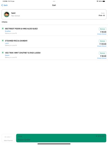 Monkey Box Food Delivery iPad screenshot 5