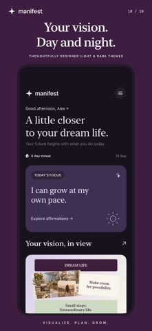 Vision board maker - Manifest Screenshot 1 of 10